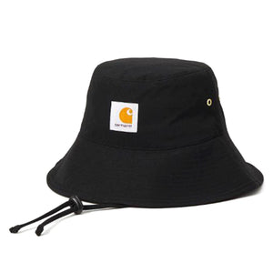 Clarton Bucket Hat Black / Black - Cappello da Pescatore Nero I033784.00EXX  CARHARTT WIP 