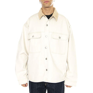 Idris Shirt Jacket Silver Grey Multi - Giacca Uomo Beige 121160061-SILVER GREY MULTI  OBEY 