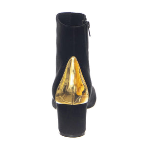 Towards Black Suede Gold - Stivaletti Donna Neri / Oro JCTOWARDS-BLK-SUE  JEFFREY CAMPBELL 