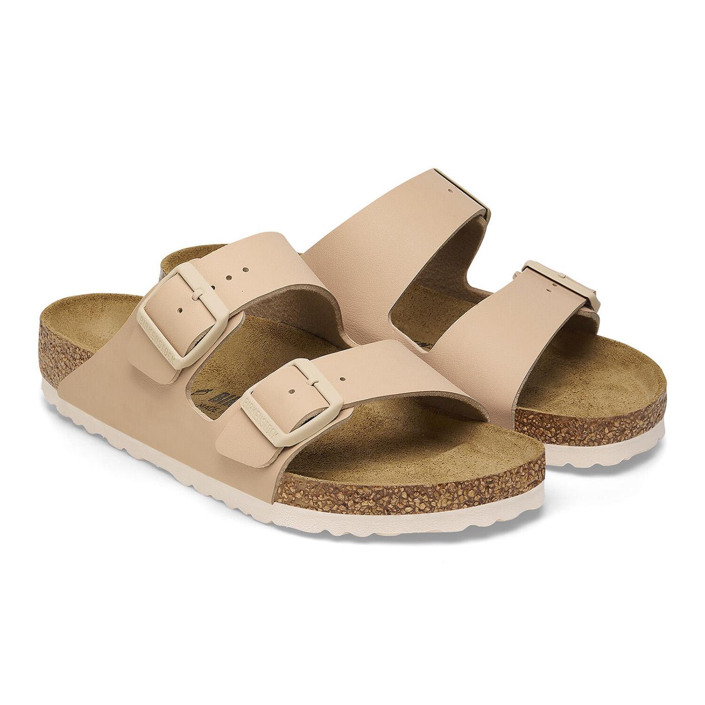 Arizona new beige, Birko Flor - Sandali Donna Beige 1027723  BIRKENSTOCK 