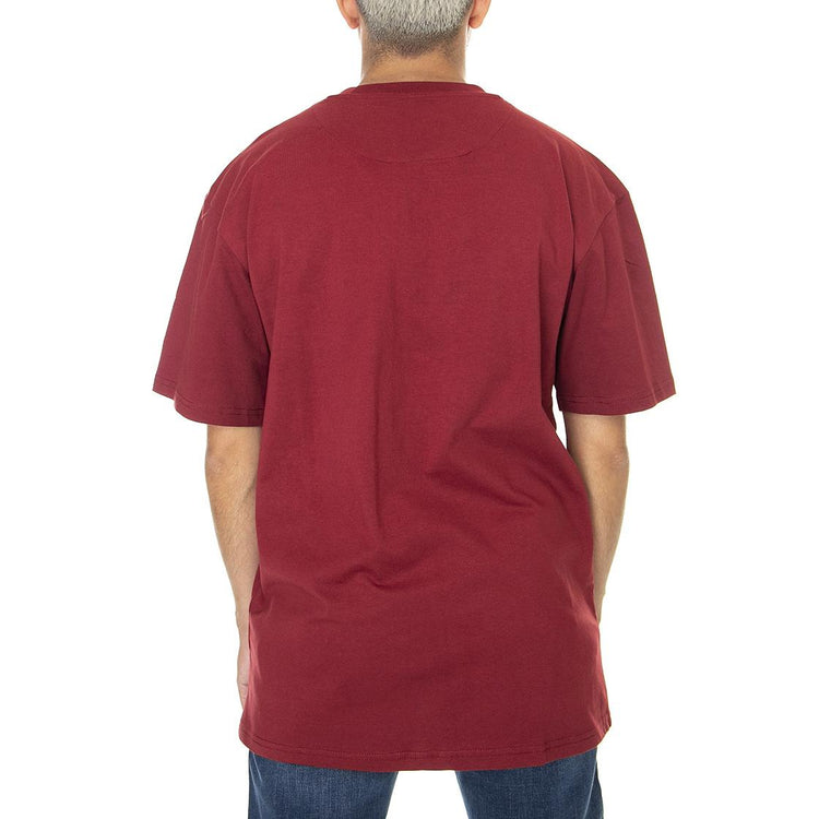 Small Signature - Maglietta Girocollo Uomo Rossa KRCKU213-013-2  KARL KANI 