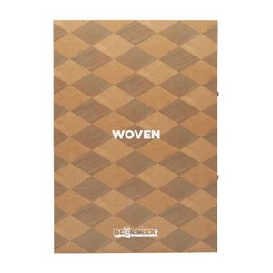 Medicom x Karimoku Woven Wooden Be@rbrick Brown 400% - Toy Medicom Multicolore KARIMOKU  MEDICOM TOY 