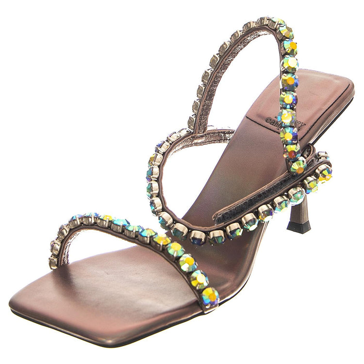 W' Saints Pewter Metallic - Sandali Donna Multicolore JC-927-10-16PEW  JEFFREY CAMPBELL 