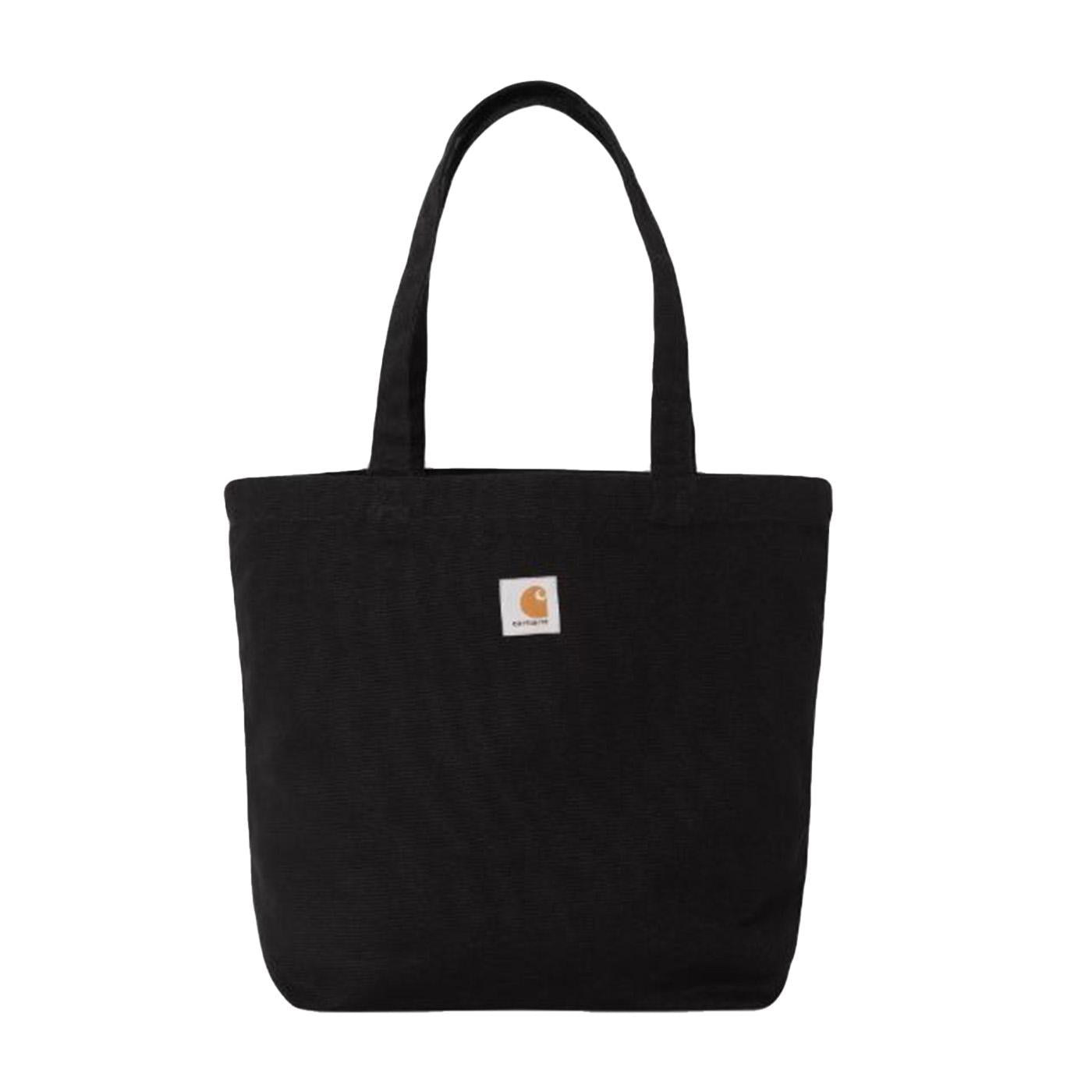Canvas Graphic Tote Wiptopia Print, Black - Borsa Tote Shopping Bag Nera con stampa a contrasto I033975.3ETXX  CARHARTT WIP 