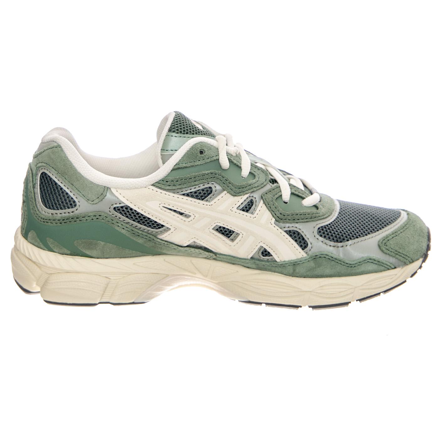 Gel-Nyc Ivy / Smoke Grey - Scarpe Stringate Profilo Basso Uomo Verdi 1203A383-302  ASICS 