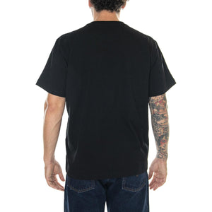 M' Establihsed Works Bold Tee SS Black - Maglietta Girocollo Uomo Nera 131080330-BLK  OBEY 