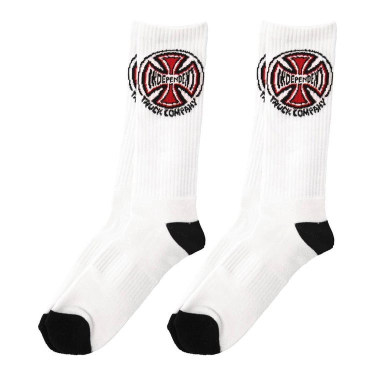  Truck Co. (x2 Pairs) White  INDEPENDENT 