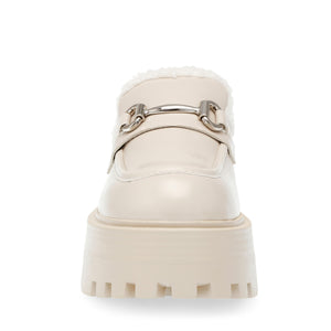 Milestone Bone Action Leather - Scarpe Profilo Basso Donna Bianche SMSMILESTONE-17Y  STEVE MADDEN 