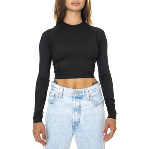 8VM - Top Donna Nera TF0743-8VM  LACOSTE 