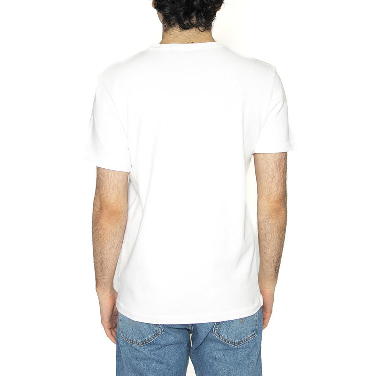 101 Core Tee Bright White - Maglietta Girocollo Uomo Bianca 112363864  LEE 