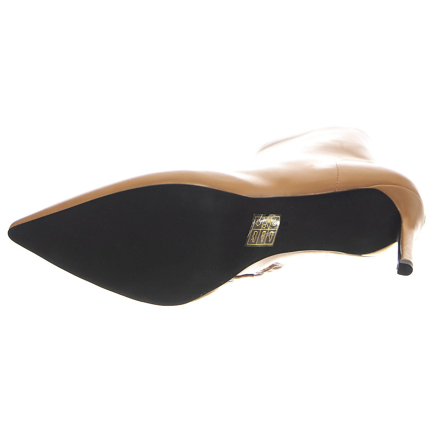 W' Nixie Dark Beige - Stivaletti Donna Beige R739D-B01B  JEFFREY CAMPBELL 