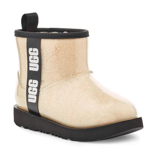 Classic Clear Mini II Natural / Black - Stivaletti Bambino / Bambina Beige UGKCLCLEMNB1112386K  UGG 