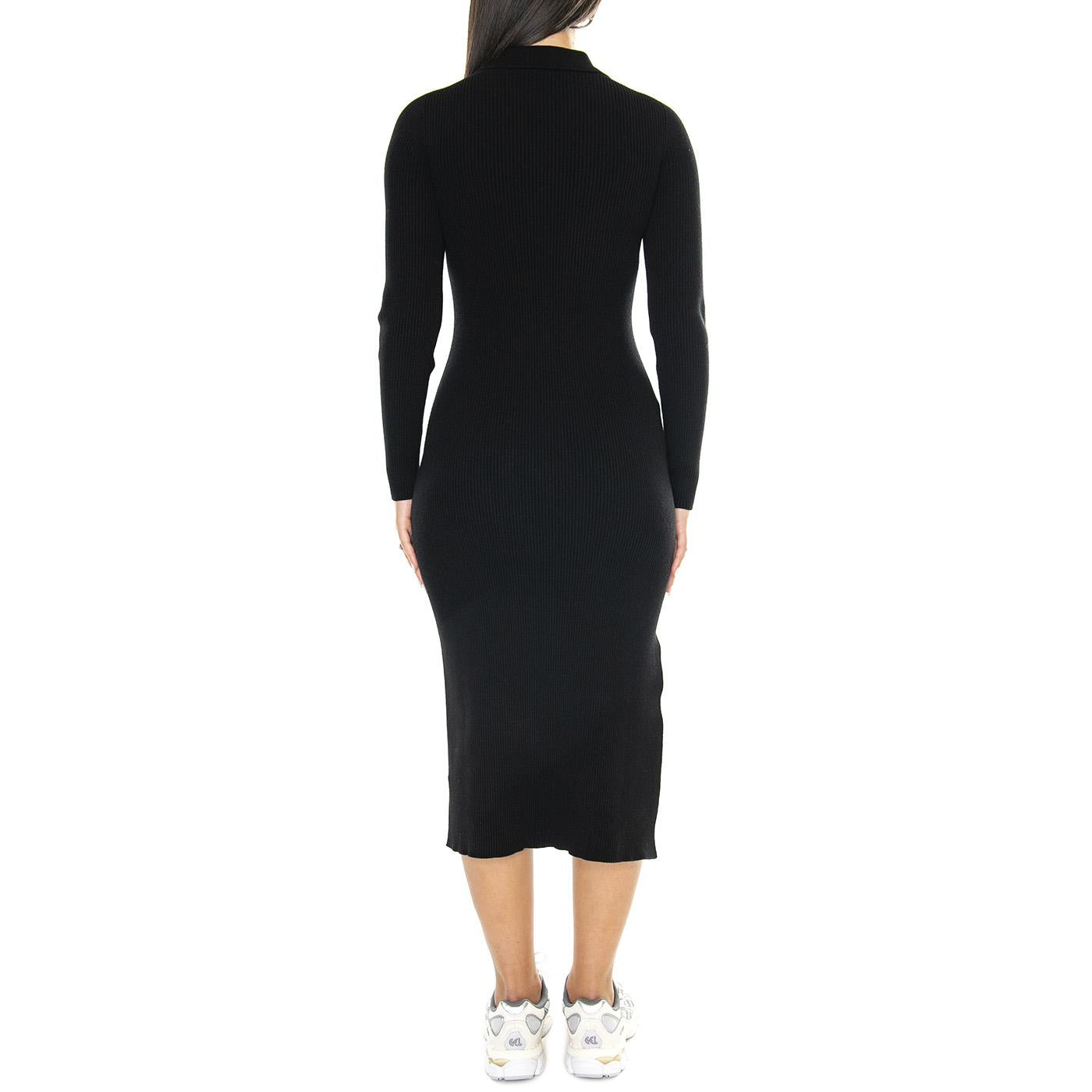 Abitino EF0632-031 - Vestito Donna Nero EF0632-031  LACOSTE 