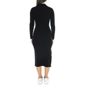 Abitino EF0632-031 - Vestito Donna Nero EF0632-031  LACOSTE 