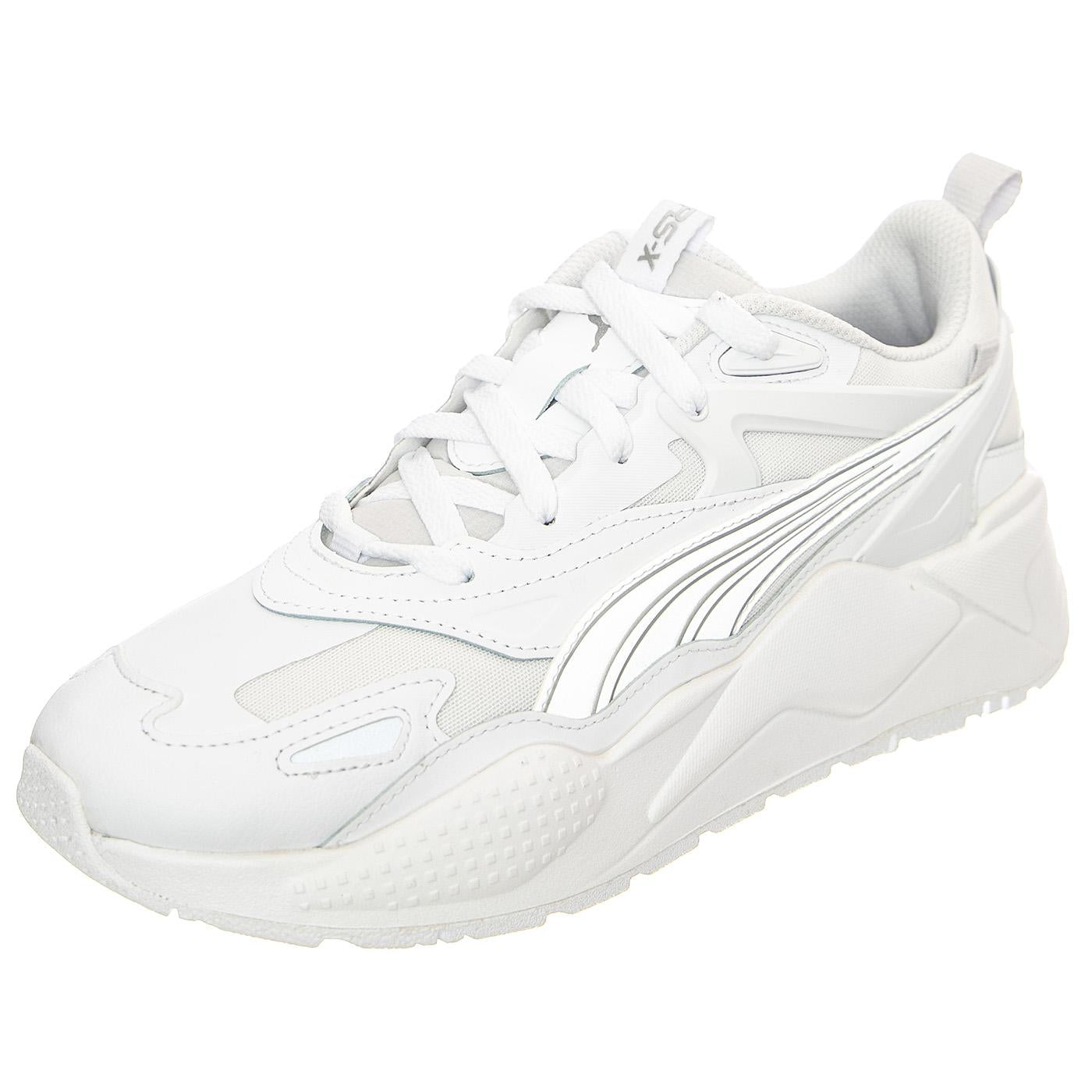 RS-X Efekt Reflective PUMA White / PUMA Silver - Scarpe Stringate Porfilo Basso Uomo Bianche 390777-02  PUMA 
