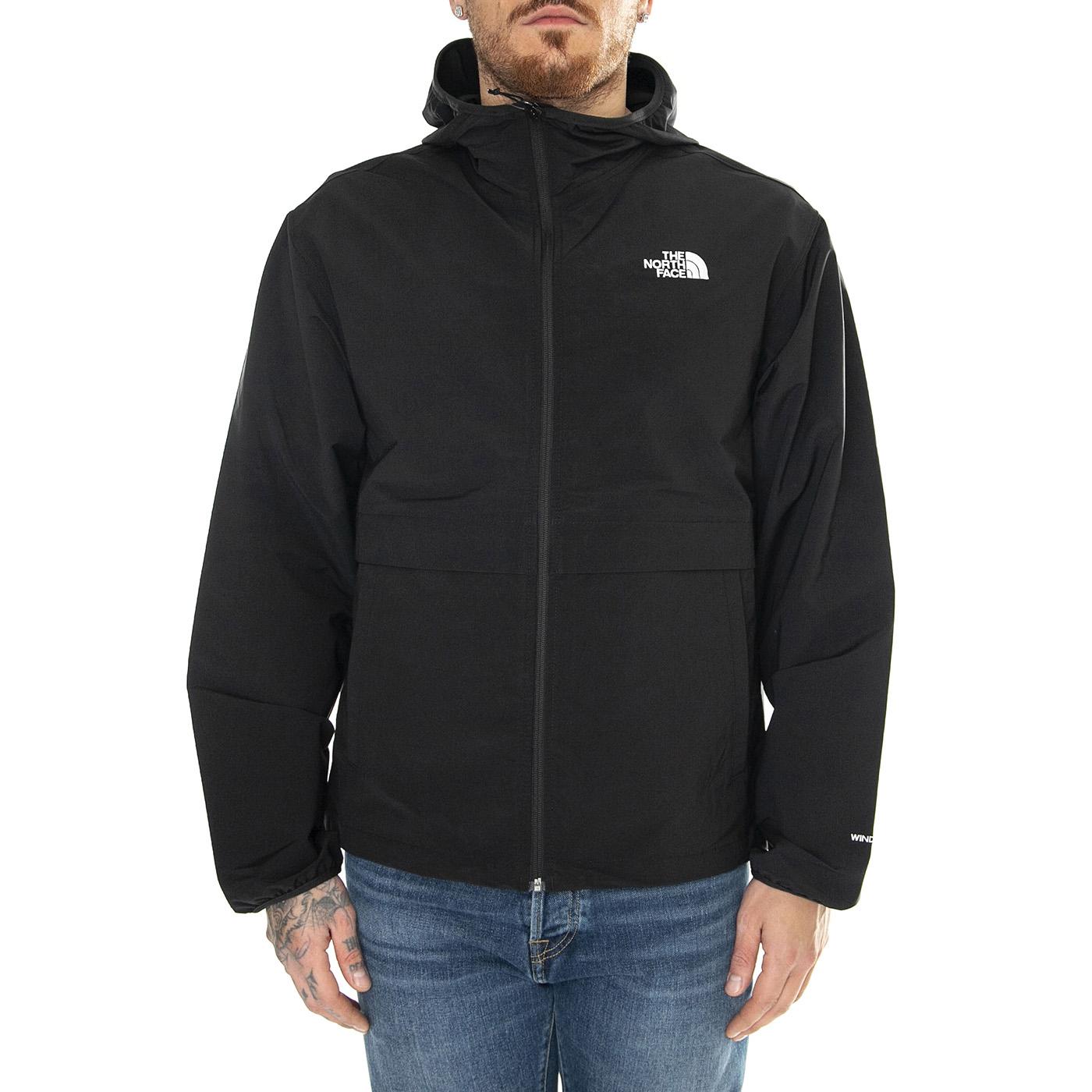 M TNF Easy Wind FZ Jacket Tnf Black - Giacca Uomo Nera NF0A8702JK31  THE NORTH FACE 
