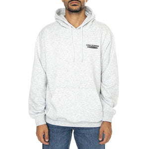 Fun GFX Loose PO Light Grey Heather - Felpa con Cappuccio Uomo Grigia VN000KTS1QI1  VANS 