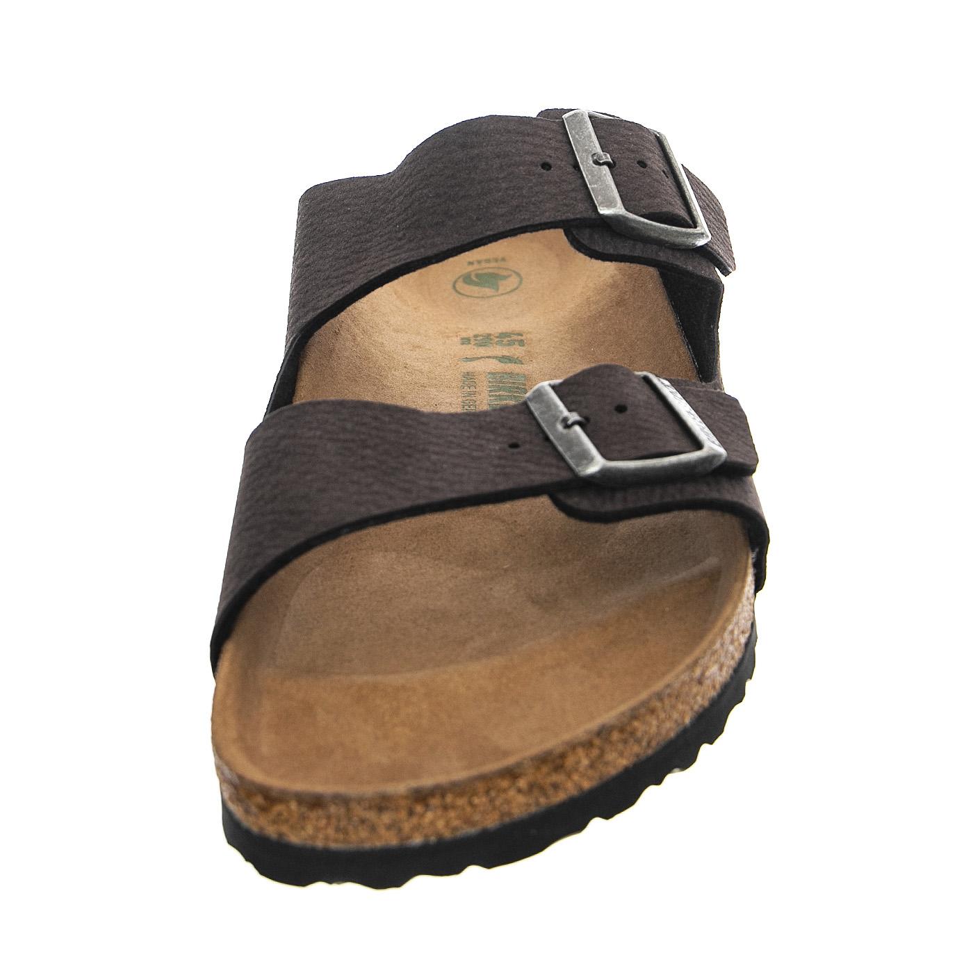 Arizona Desert Dust Black Veg Microfibre - Sandali Uomo Neri 1023014  BIRKENSTOCK 