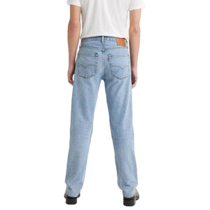 501 Levi's Originals Glassy Waves Light Indigo Worn In - Pantaloni Denim Jeans Uomo Blu 00501-3410  LEVIS 