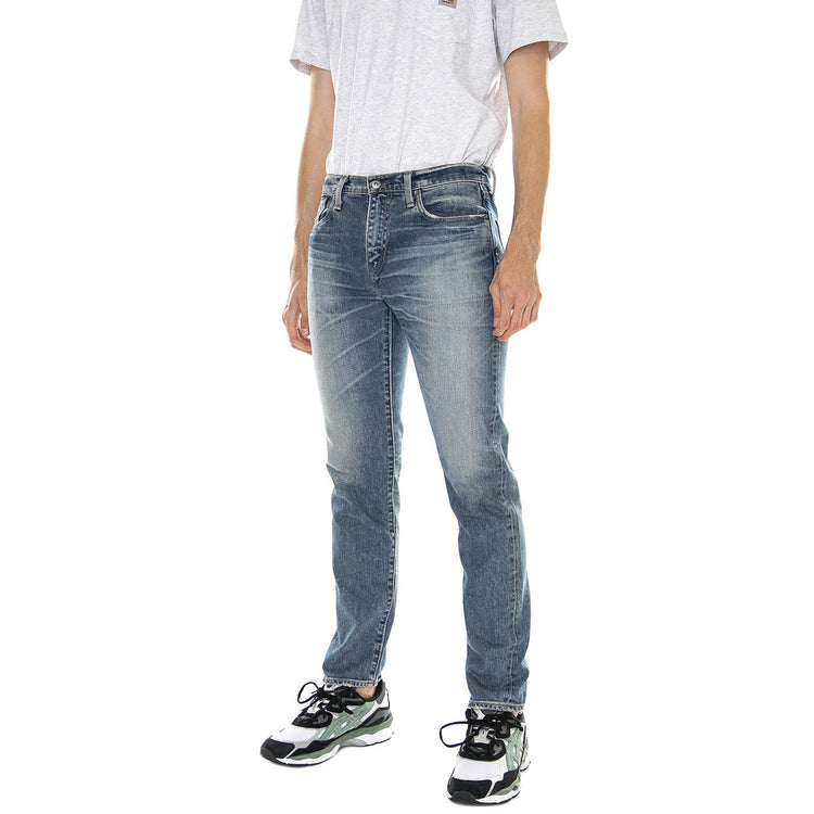 M' LMC 502 Susuki MIJ Med Indigo Worn In - Pantaloni Denim Jeans Uomo Blu 56518-0018  LEVIS 