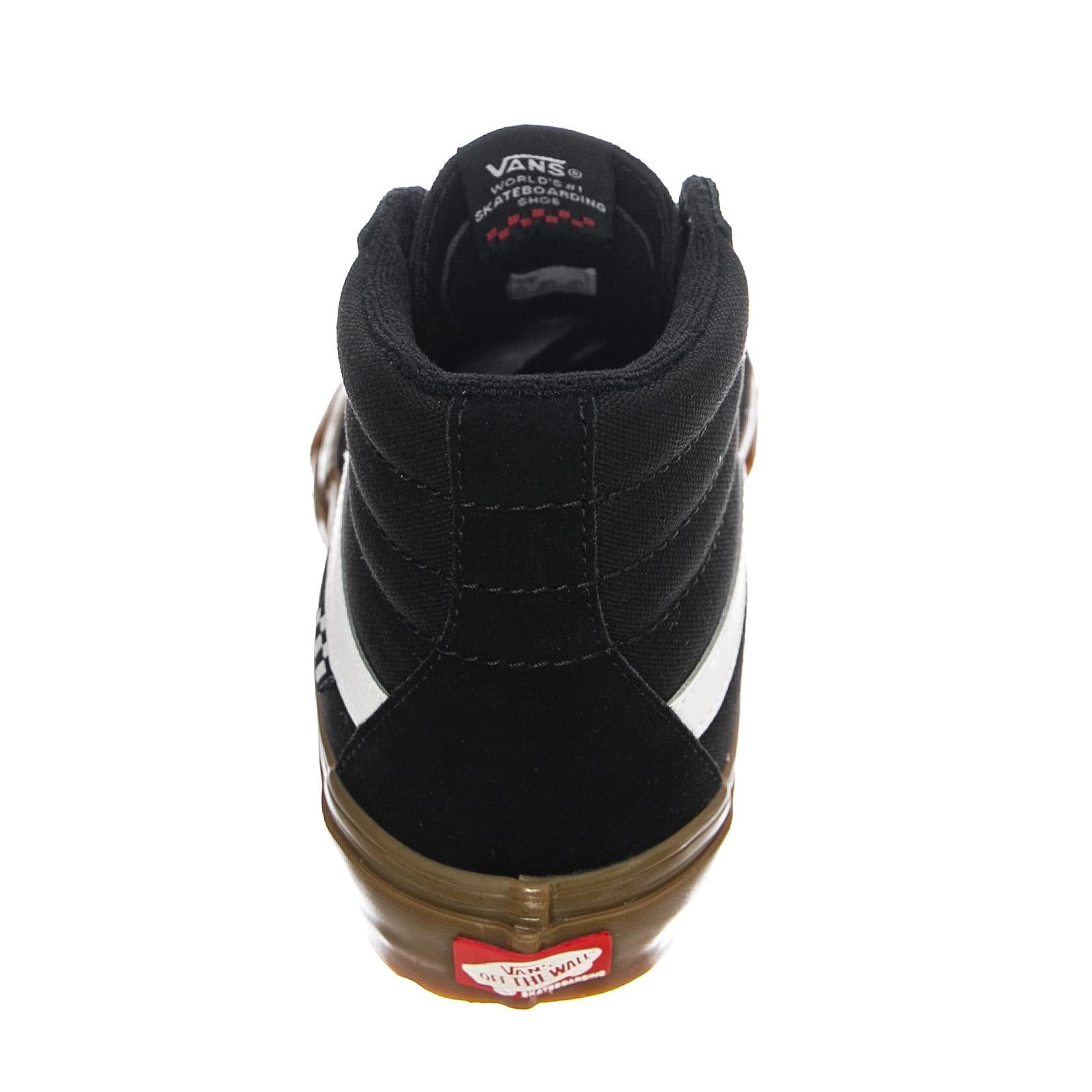 Skate SK8-HI Black Shoes - Scarpe Stringate Collo Alto Uomo Nere VN0A5FCC B9M1 VANS 