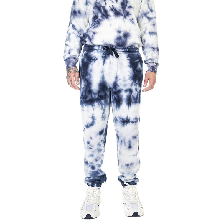 Comfycush Tie Dye Relaxed Fleece Pant Dress Blues / White - Pantaloni Sportivi Uomo Bianchi / Blu VN00060C5S21  VANS 
