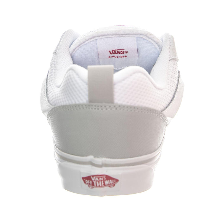 Knu School Suede RTSK / White Rd - Scarpe Profilo Basso Uomo Grige VN0009QCYF91  VANS 