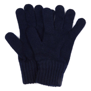 Lambswool Gloves Navy - Guanti Blu MGL0006-NY91-FW23  BARBOUR 