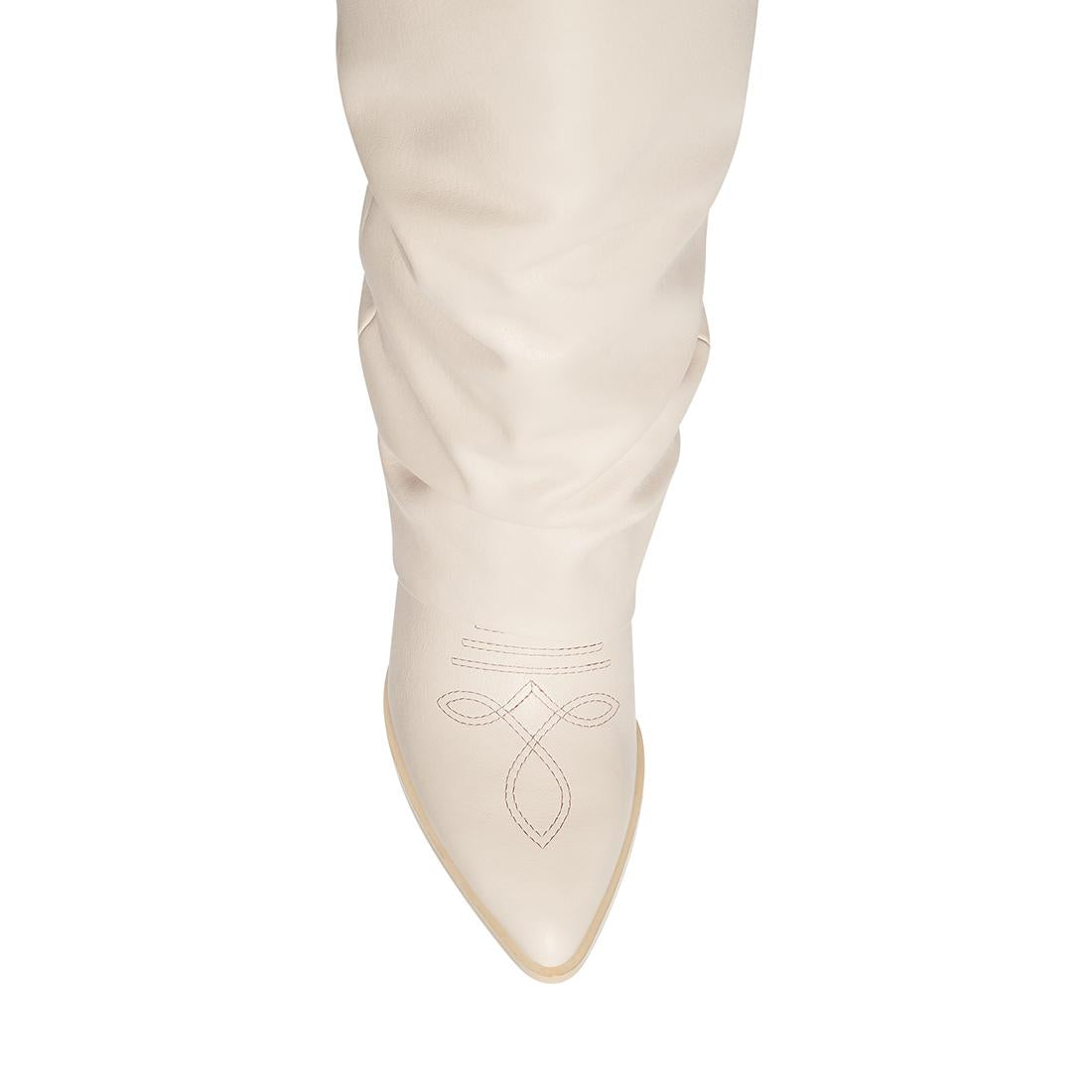 Lassy Bone Leath - Stivali Donna Bianchi SMSLASSY-287  STEVE MADDEN 