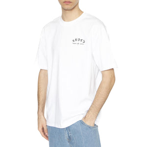 High Life Low Levels Chest Ts White - Maglietta Girocollo Uomo Bianca I035025.02.67.-02.67  EDWIN 