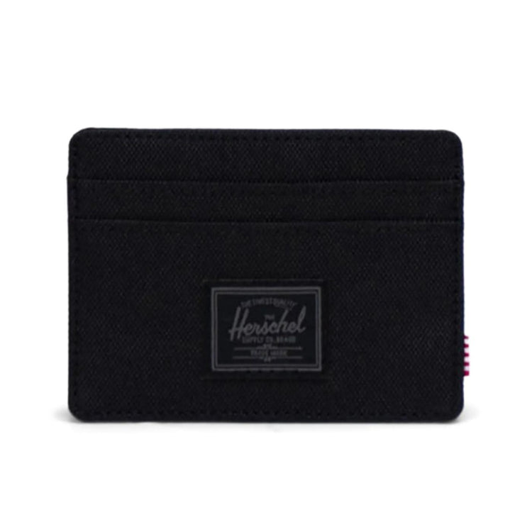 Charlie Cardholder Black Tonal - Portacarte Nero 30065-05881-OS  HERSCHEL 