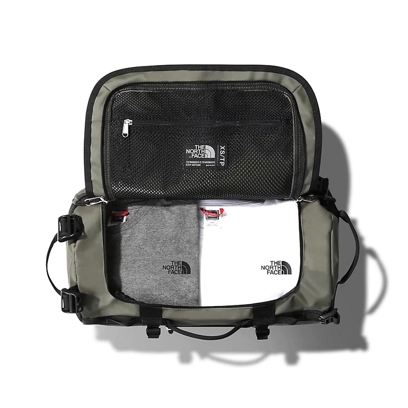 Base Camp Duffel - XS Taupe Green / Tnf Balck - Borsa da Viaggio Verde NF0A52SSBQW1  THE NORTH FACE 