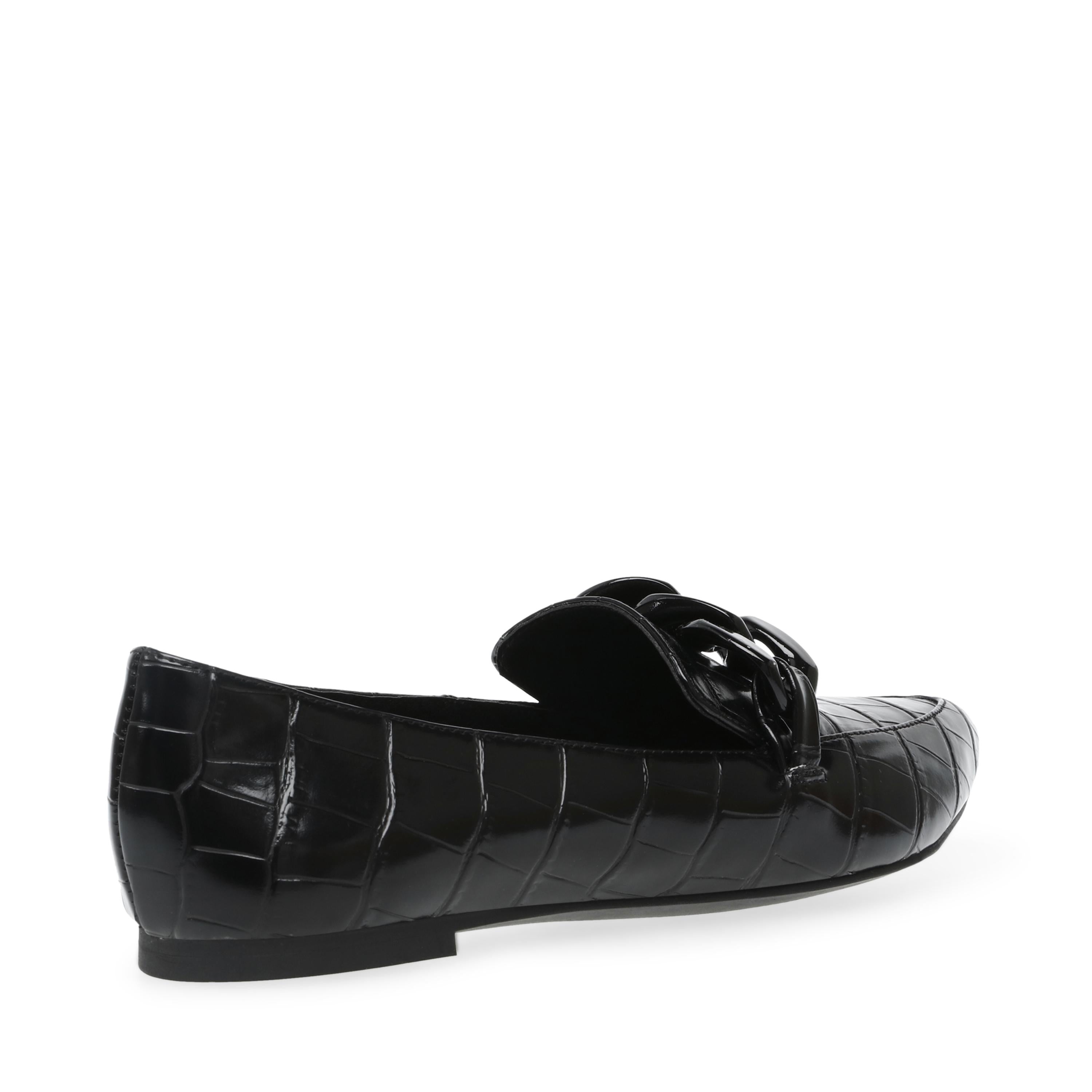 Famed Black Croc - Scarpe Basse Donna Nere SMSFAMED-BLA  STEVE MADDEN 