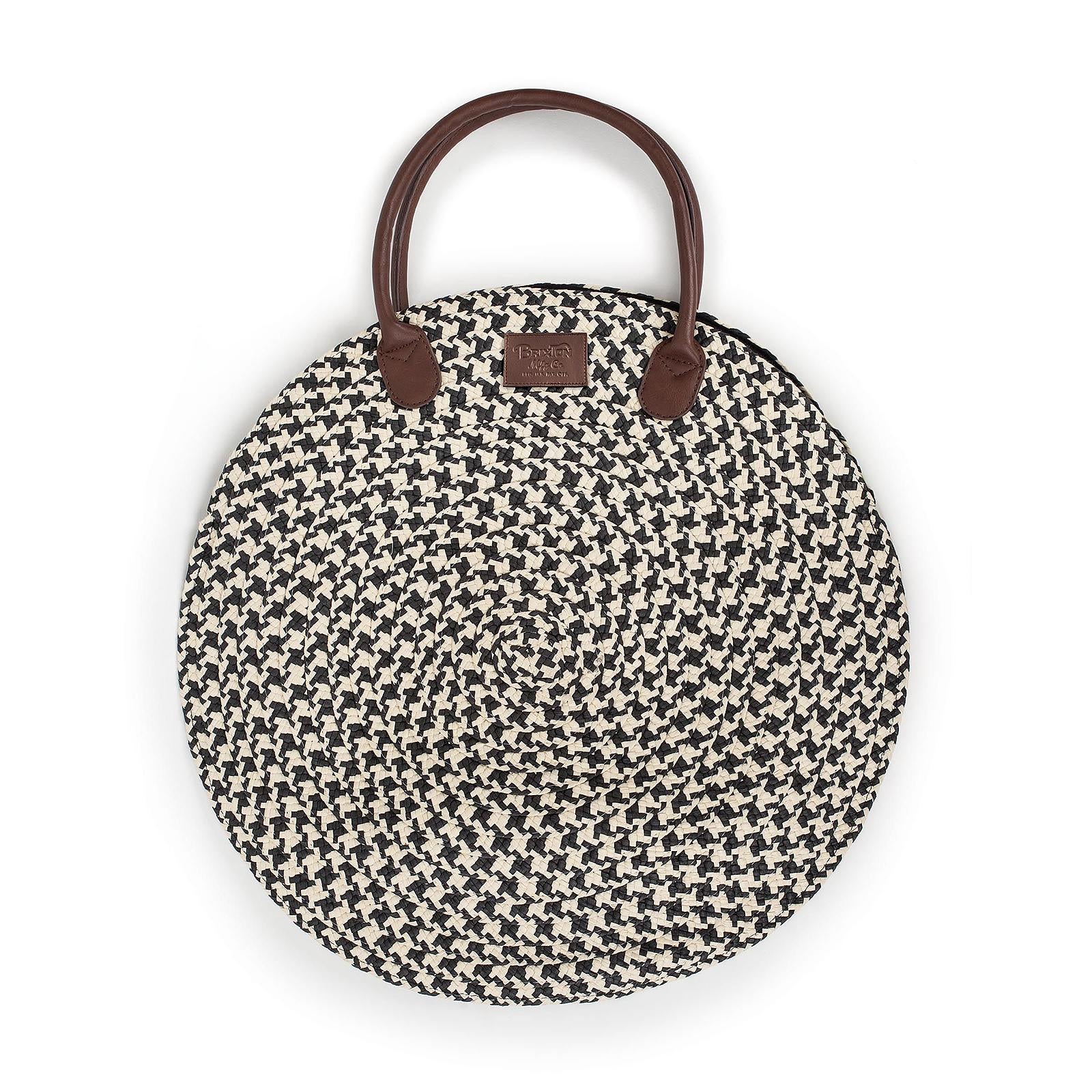 AMALIE BAG BLACK/NATURAL 05229-BKNAT  BRIXTON 