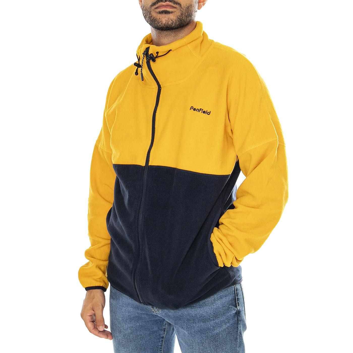 Penfield Polar Fleece Funnel N Sunflower - Felpa Uomo Multicolore PFD0103-357  PENFIELD 