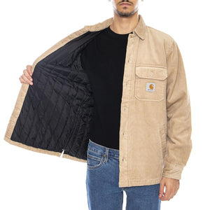 Whitsome Shirt Jacket Wall - Giacca Invernale Uomo Beige I028827-G1XX  CARHARTT WIP 