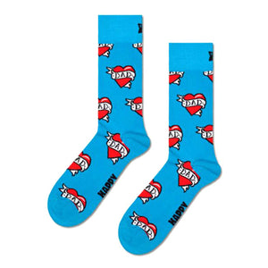 I Love Dad Socks - Calzini Blu / Multicolor P003222 TURQUOISE HAPPY SOCKS 