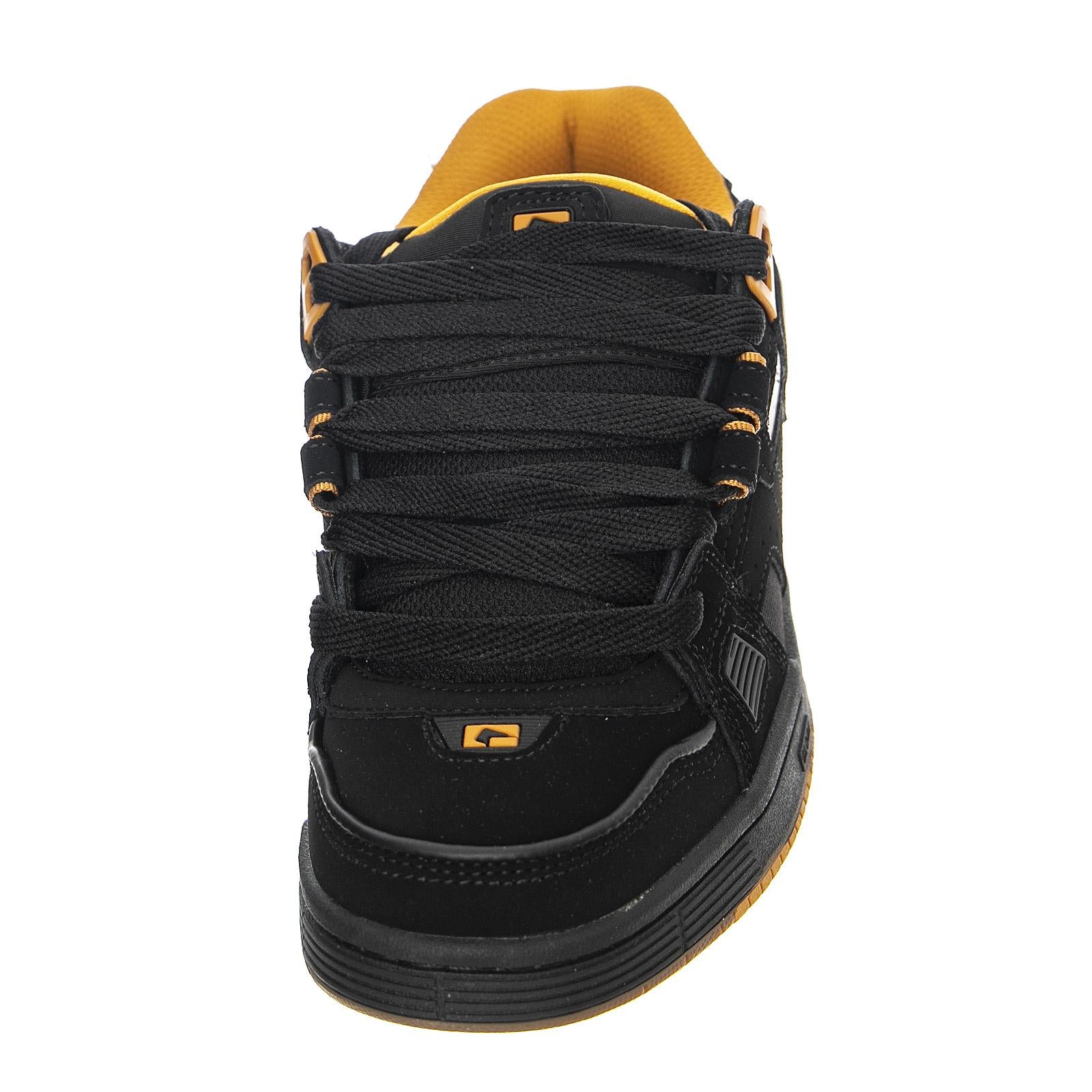 Sabre - Scarpe Stringate Profilo Basso Uomo Nere / Gialle US 11 GBSABR-10908  GLOBE 