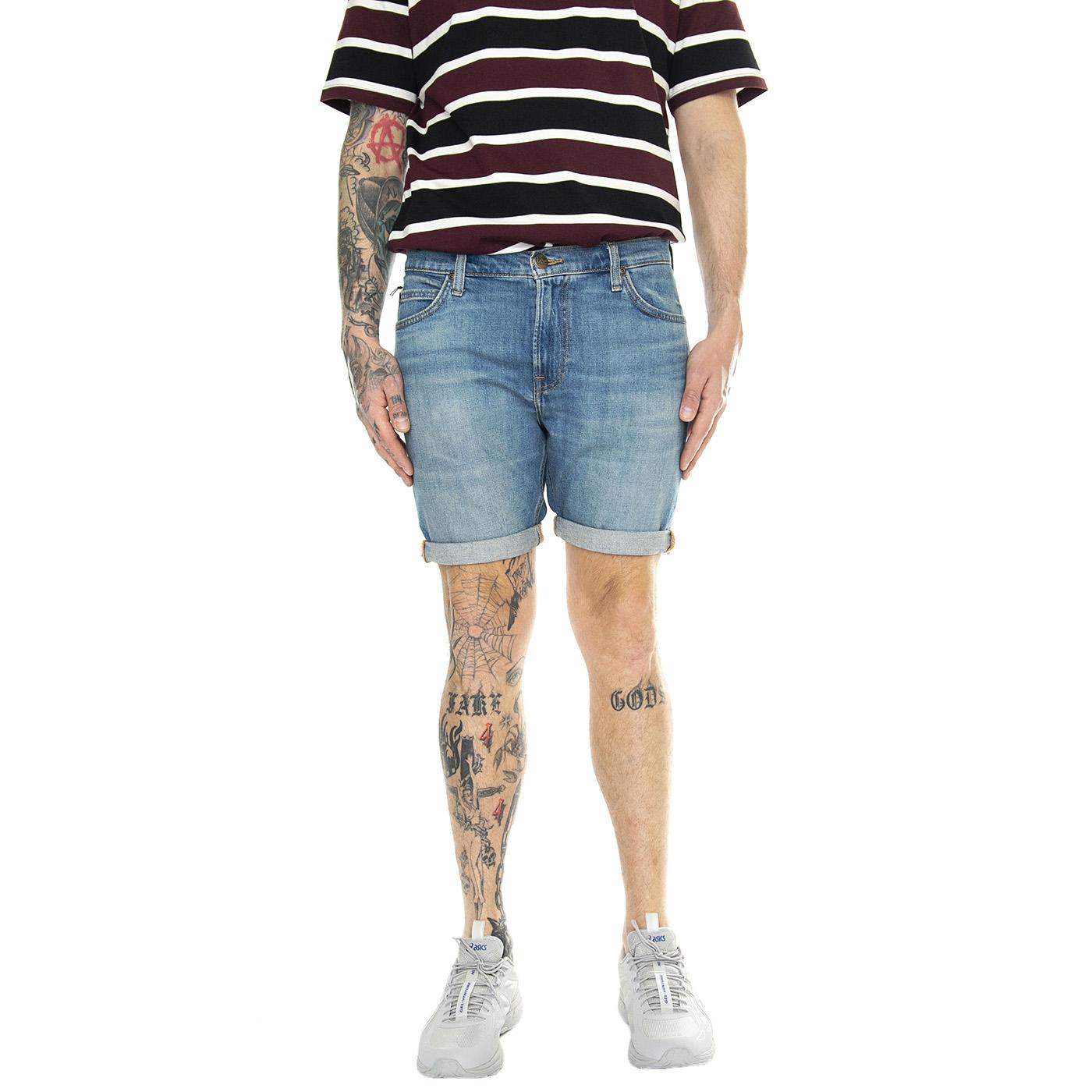 Rider Short Warm Breeze - Bermuda Debim Jeans Uomo Blu 112349232  LEE 