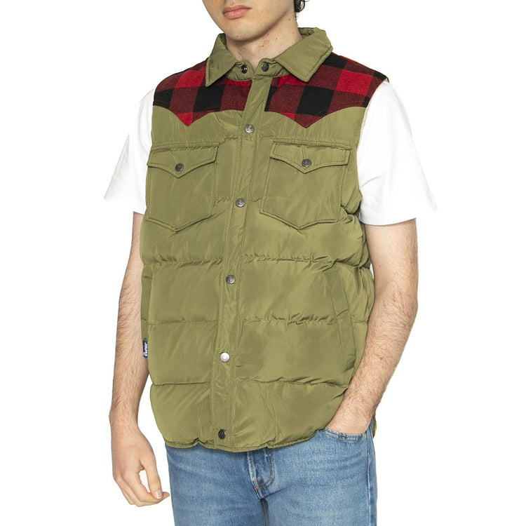 Rockford Primaloft Vest Capulet Olive - Giacca Smanicata Uomo Verde PFD0382-F81  PENFIELD 