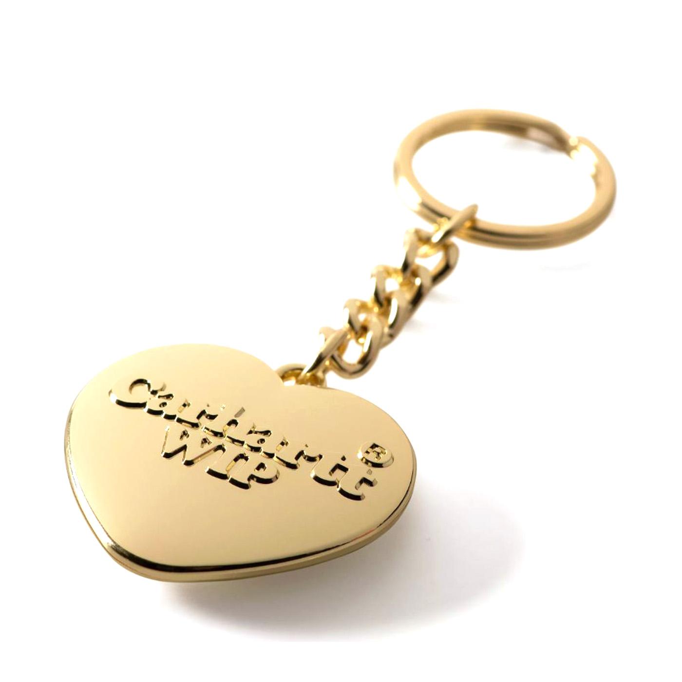 Heart Keychain Gold - Portachiavi Oro I034903.3KXX  CARHARTT WIP 