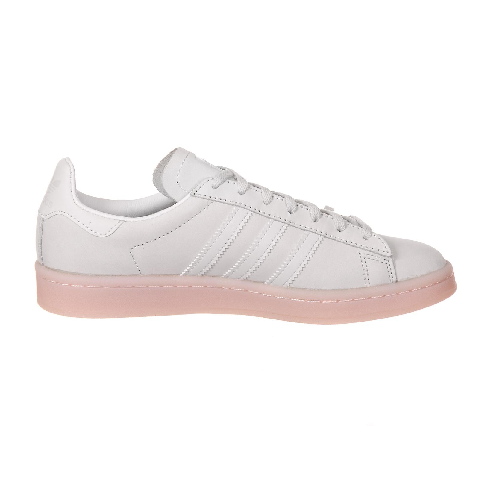 CAMPUS W CRYSTAL WHITE/CRYSTAL WHITE/ICEPNK BY9839  ADIDAS 