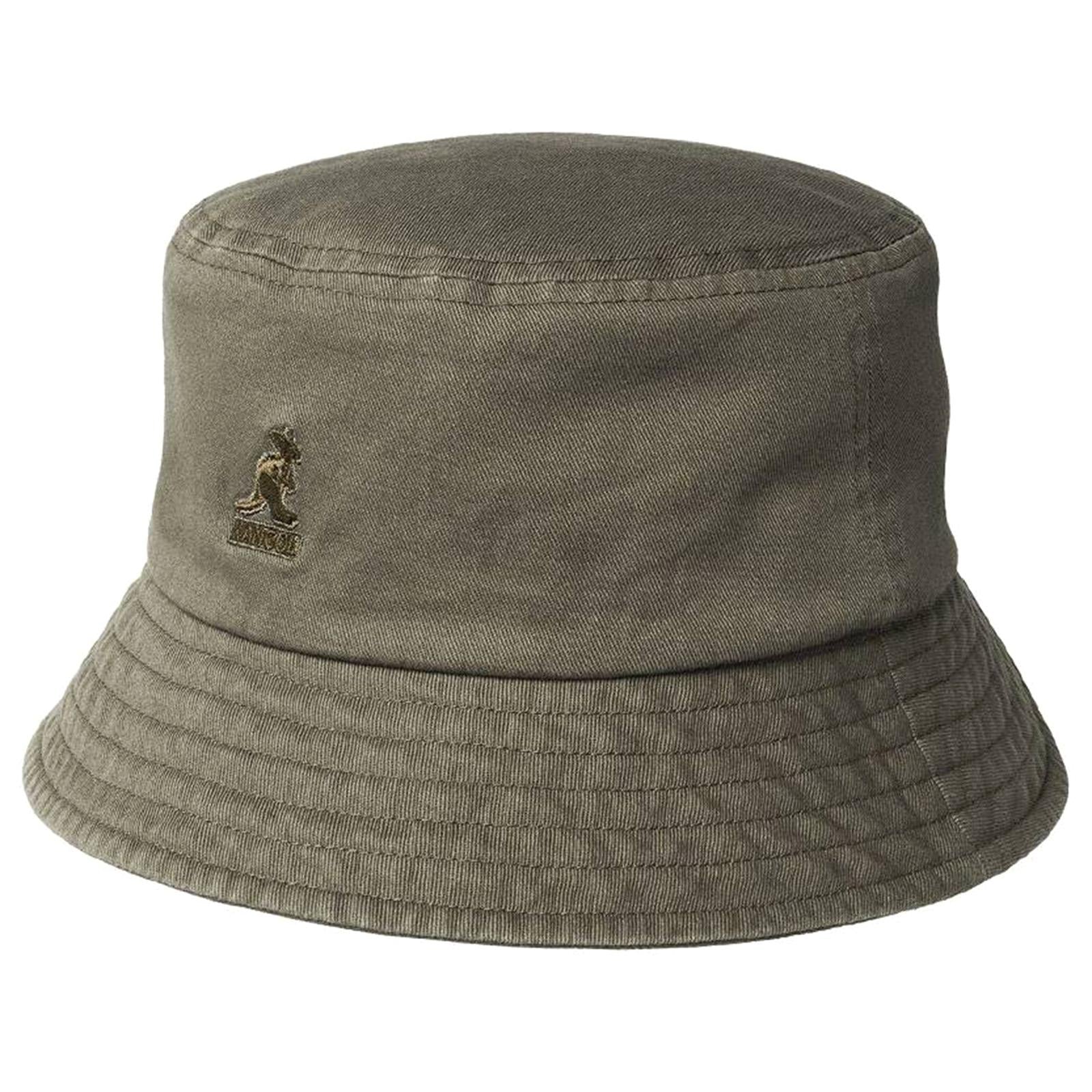 Washed Bucket Hat - Green - Cappello da Pescatore Verde K4224HT-SM094  KANGOL 