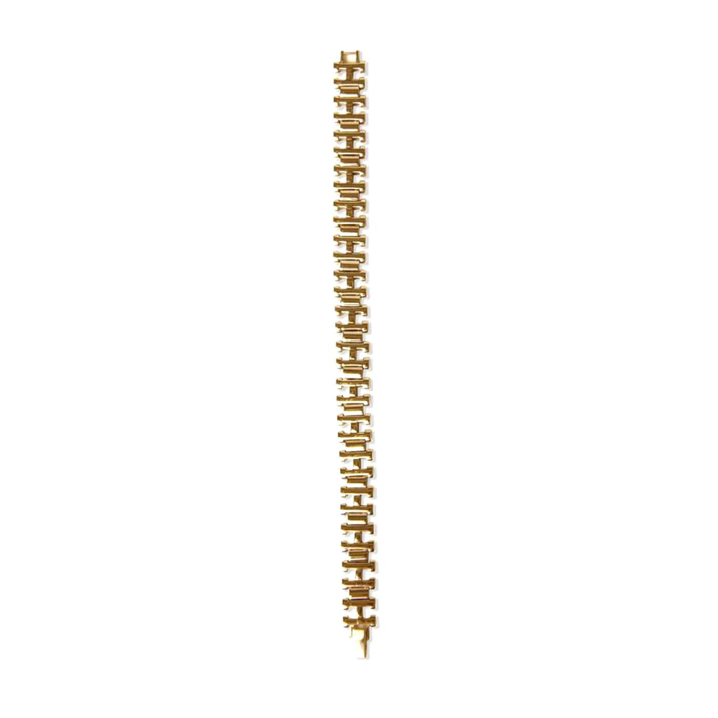 H Link Bracelet - Bracciale Oro AC00985-GOLD  HUF 