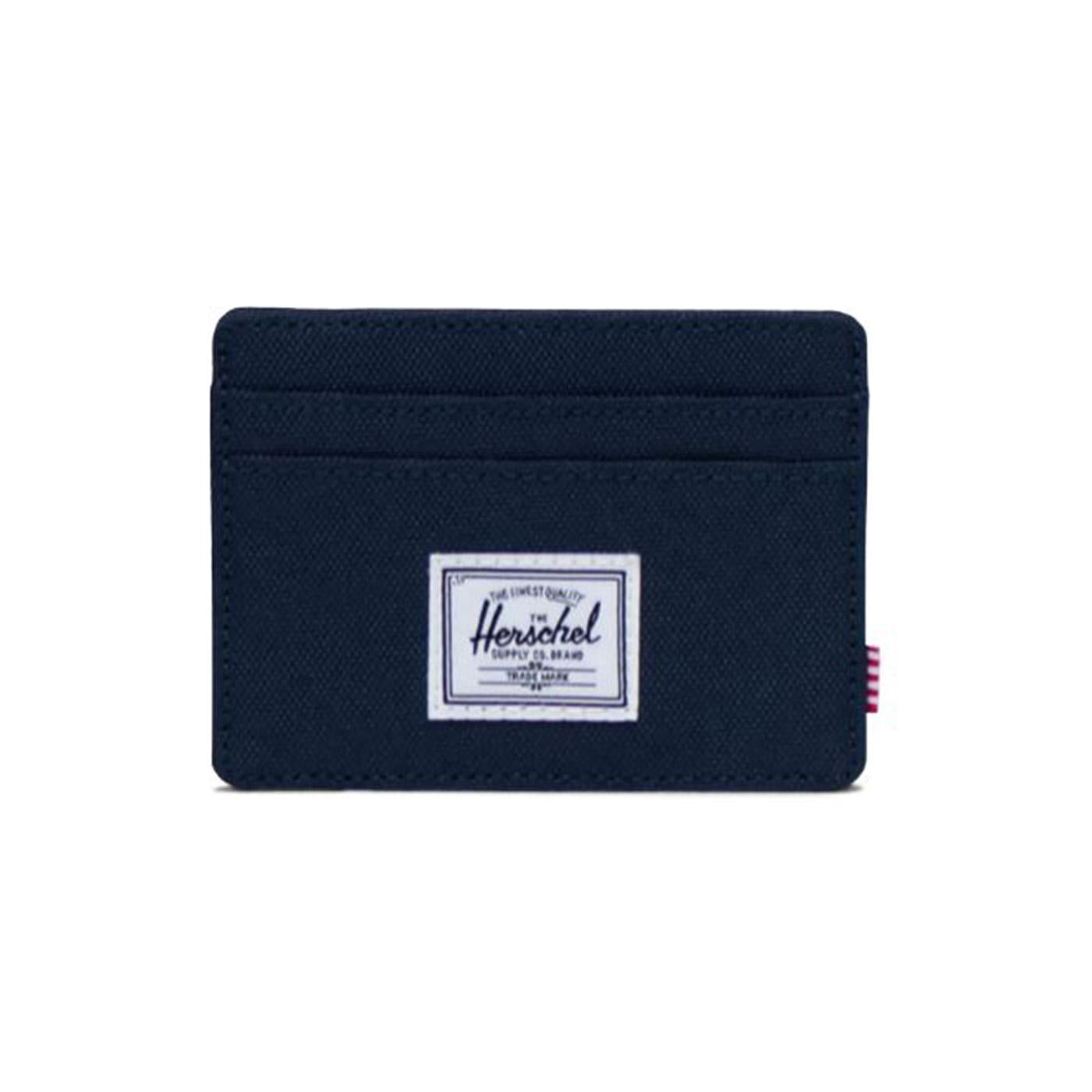 Charlie Cardholder Navy - Portacarte Blu 30065 00007 HERSCHEL 