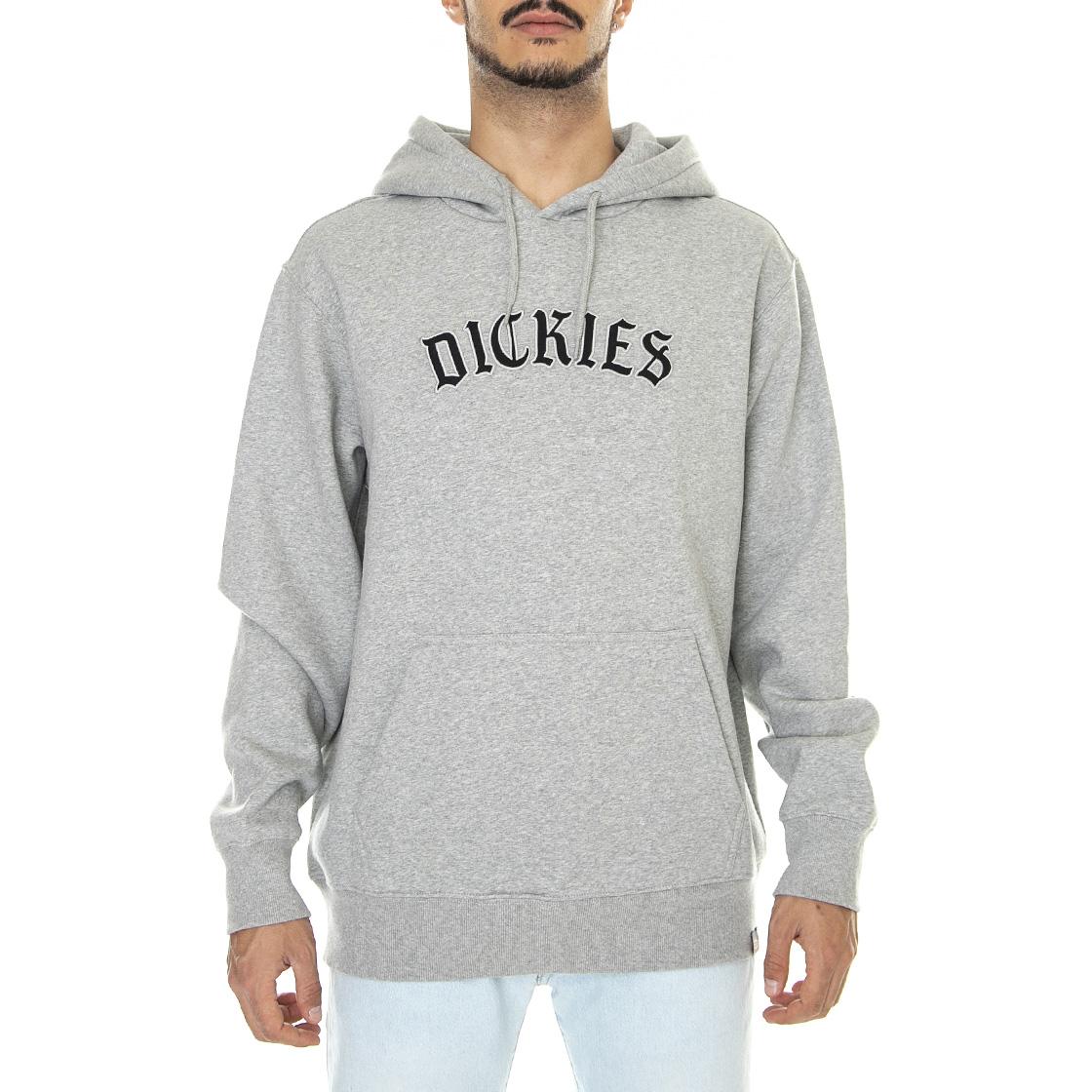 Union Spring Hoodie Grey Melange - Felpa con Cappuccio Uomo Grigia DK0A4XYRGYM1  DICKIES 