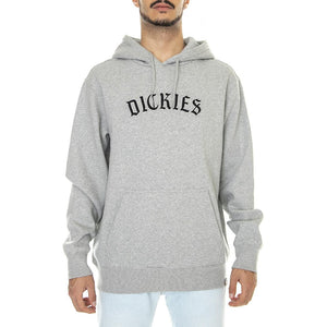 Union Spring Hoodie Grey Melange - Felpa con Cappuccio Uomo Grigia DK0A4XYRGYM1  DICKIES 