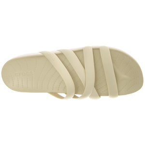 W' Crocs Splash Strappy Bone - Sandali Donna Beige CR.208217-BONE  CROCS 