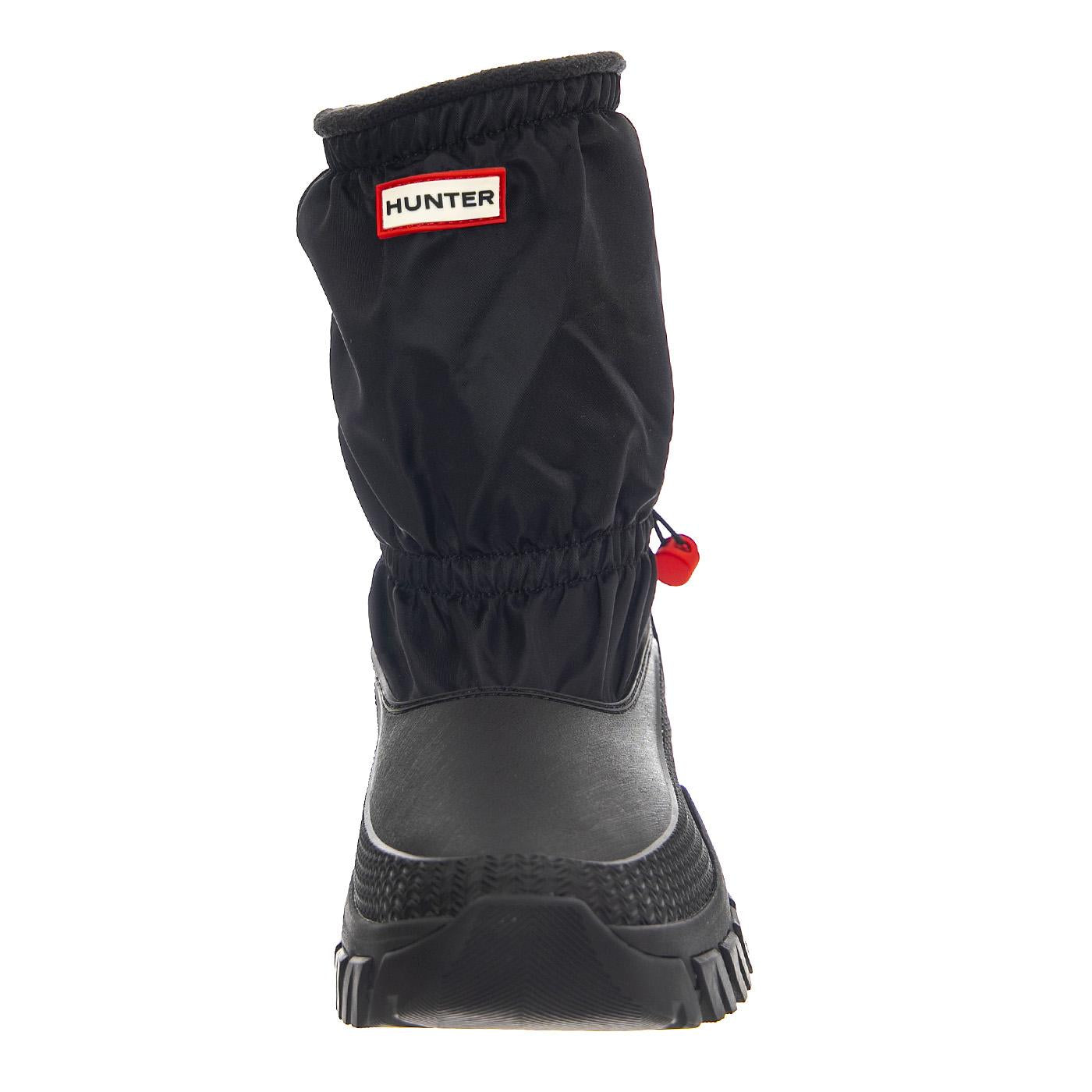 Wanderer Short Snow Boot Black - Stivali Uomo Neri HUMMFS9136WWU-BLK  HUNTER 