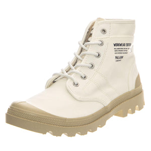 Pallabrousse WW Cream White - Scarpe Profilo Alto Uomo Bianche PAS78564-180-M  PALLADIUM 